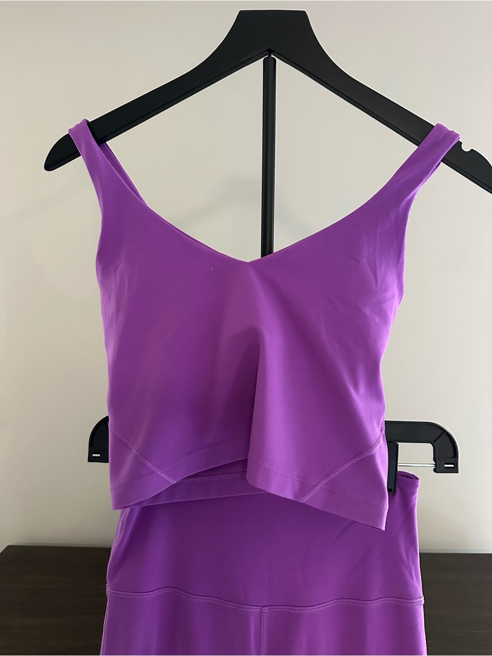 lululemon athletica Purple tank & pants - Picture 2 of 3